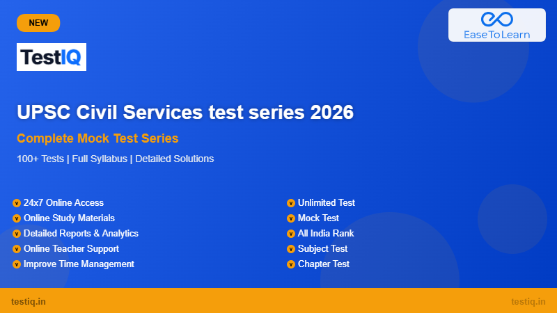 UPSC Civil Services test series 2026